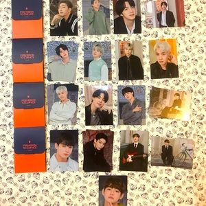 BTS official Photocards